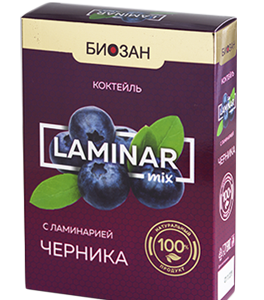 Питательный коктейль «LAMINAR mix» (черника, черная смородина)