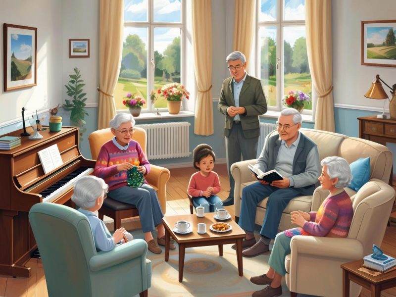 Золотая Осень в Комфорте: Как Частный Дом Престарелых Становится Раем для Пожилых